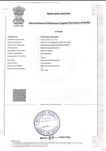 Affidavit